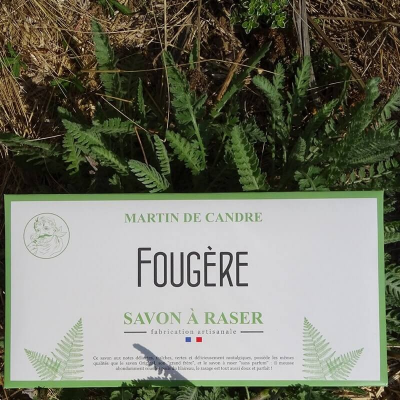 Enveloppe de Savon à Raser Fougère