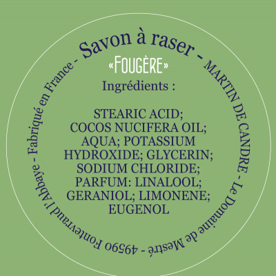 Shaving Soap Fougère 50g - 12 essences
