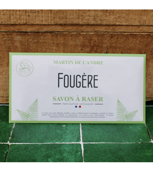 Enveloppe de Savon à Raser Fougère